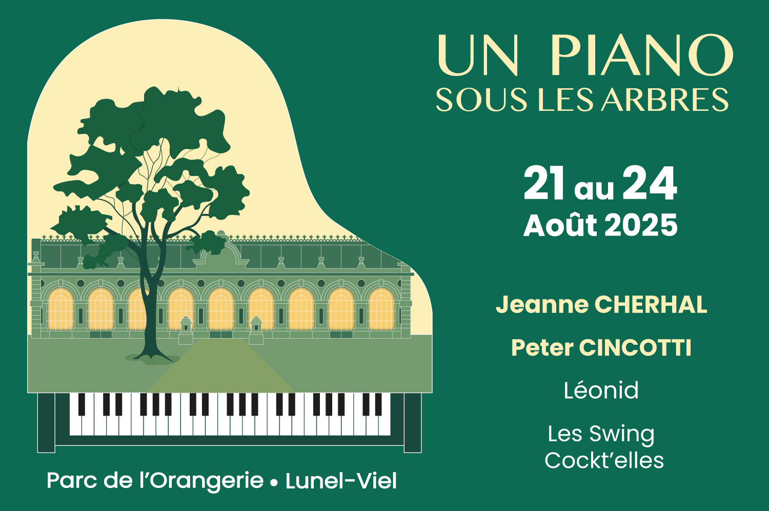 Un Piano sous les Arbres 2025